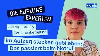 Im Aufzug stecken geblieben Das passiert beim Notruf Service & Wartung