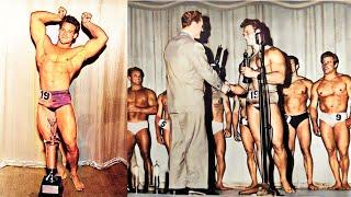 Steve Reeves 1947 Mr Pacific Coast Competition and Trophy