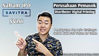 IPO VISI SATU VISI PUTRA  Perusahaan Pemasok Distributor Untuk Digital Printing