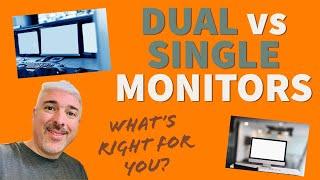 Dual Monitor Setup vs. Single Monitor Setup Whats Right for your Home Office?