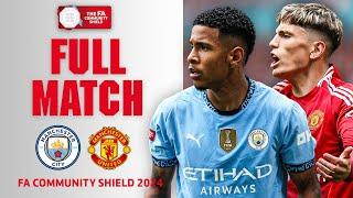 FULL MATCH  Manchester City v Manchester United  2024 Community Shield