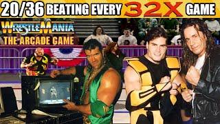 Beating Every 32X Game - WWF WrestleMania The Arcade Game 20 of 36