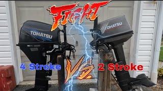 Which is better? Working on two 9.8 Tohatsu outboards Start to Finish