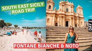 NOTO & FONTANE BIANCHE SICILY -  South East Sicily Road Trip DAY 2