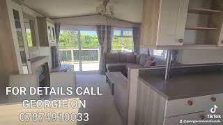 Static Caravan for sale Sited with a decking in Ingoldmells Lincolnshire