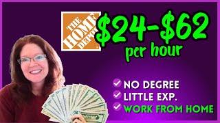 HOME DEPOT Will Pay You Up To $62Hr. To Work From Home  No Degree Remote Work From Home Jobs