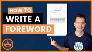 How to Write a Foreword for a Book