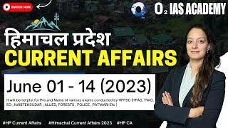 HP Current Affairs June 2023  Himachal Current Affairs 2023  Current Affairs for HPAS Exam