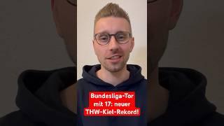 Ben Szilagyi der jüngste Bundesliga-Torschütze des THW Kiel