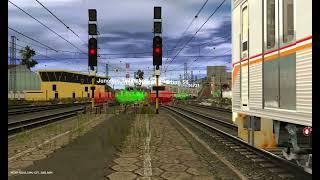 SHARE RUTE ARIKUN V5 TRAINZ SIMULATOR ANDROID & PC #trainzsimulator