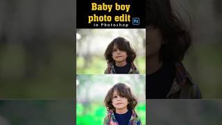 baby boy photo edit Photoshop Short Tutorial  Vidu Art #photoshopt #photocolorgrading