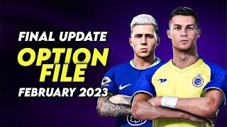 OPTION FILE COMPLETE EDITION  SP FOOTBALL LIFE 2023  FINAL UPDATE FEBRUARY 2023