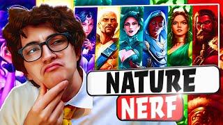 BALANCE PATCH NATURE - WHAT TO PLAY over the Gods Unchained META WEEKEND RANKED Ep 7