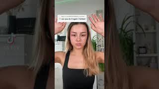 HANDS UP TIKTOK MAKEUP TRANSITION #shorts