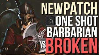 New 100% Armor Pen One Shot Barbarian is Broken  Dark and Darker