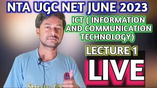 UGC NET  Paper 1  Information and Communication Technology  Live বাংলায়  One Class One Concept