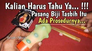 Pasang Biji Tasbih Harus Sesuai Dengan Media