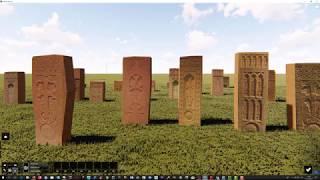 LUMION 8 pro tutorial  in 4k on creating cemetery scene