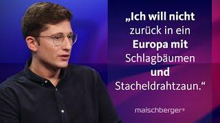 Philipp Türmer Jusos und Wolfgang Bosbach CDU  über Migration und AfD-Verbot  maischberger