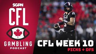 CFL Week 10 Preview Picks & DFS  The CFL Gambling Podcast