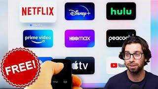 Get Every Streaming Service For Free  Netflix Disney+ HBO Max All FREE 2023