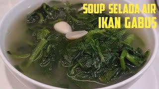 Cara memasak soup selada air agar tetap hijau