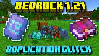 MINECRAFT BEDROCK 1.21 DUPLICATION GLITCH Playstation Xbox Switch MCPE PC