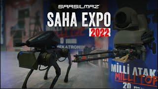 #sarsılmaz #sarbot #sahaexpo2022 SARSILMAZ EFSANESİ SAHA EXPOYA DAMGA VURDU