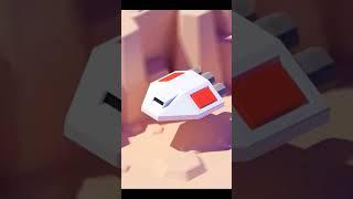 Escape ship Blender animation