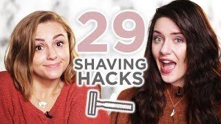 29 HACKS + TIPS Shaving made FASTER CHEAPER & EASIER  Melanie Murphy + Hannah Witton