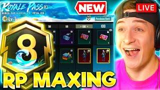 MAXING NEW A8 ROYALE PASS PUBG MOBILE LIVE