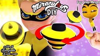 Miraculous Ladybug 3 DIY Queen Bee Spinning Top  Trompo Venom Power