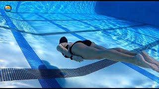 25 Underwater Swim In The Swimming Pool 13 Feet Deep  Morning Dive Experience