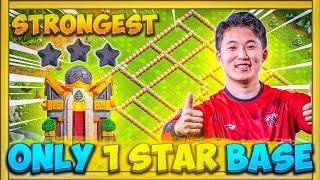 *STRONGEST* Th16 1 Star Only Legend Base Link  Top 20 Th16 Base  Th16 War Base