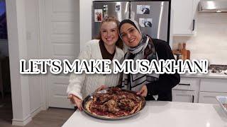 Cooking Palestinian Musakhan With My Mother-In-Law