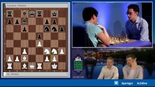 Paris Grand Chess Tour - Rapid Round 5 - Live commentary by Jan Gustafsson and Peter Svidler