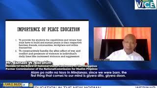 Webinar for Islamic Peace Education