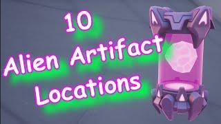  10 Alien Artifacts locations for Week 1 and Week 2 - Fortnite Season 7 - Customize KYMERA