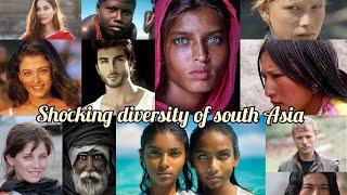 Different and diverse ethnicracial groups in south Asia