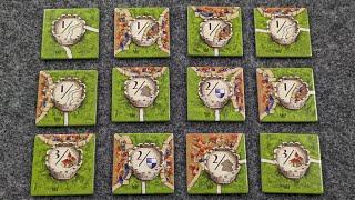 WHATS NEW Carcassonne Watchtowers Mini-expansion plus PLAYTHROUGH and RANKING