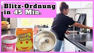 Schnelle ORDNUNG  HILFSMITTEL + TIPPS  Scrub Daddy und Pink Stuff im Test  #cleanwithme #putzen