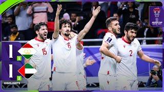 #AsianCup2023  Round of 16  Tajikistan 1 5 - 3 1 United Arab Emirates