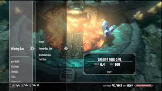 Skyrim Atronach Forge - Summon Staves for Follower Companions Dead Thralls