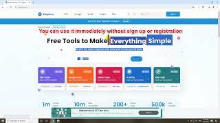 Many Free Software and tools from single page websites 2024