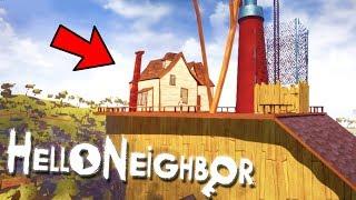 Attaching Our House To The Neighbors House  Hello Neighbor Mod Competition