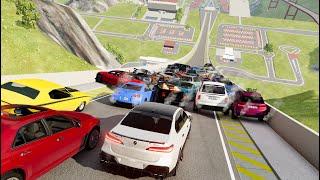 Big Ramp Jumps with Real Car Mods 10 - BeamNG Drive Crashes  DestructionNation