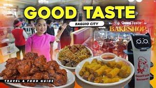 Trying the FAMOUS GOOD TASTE RESTAURANT IN BAGUIO  Is it really good? 4K Walking Tour & Food Guide