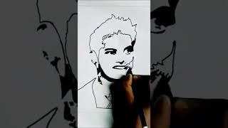 #short #shortvideo #shorts #viral #viralvideo #viralshorts #ronaldo drawing ️