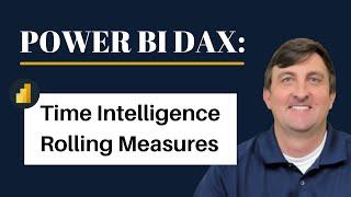 Power BI DAX Time Intelligence Rolling Measures Tutorial 