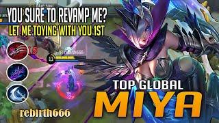 Miya Best Build 2020  Gameplay by Top 1 Global Miya - rebirth666  Mobile Legends